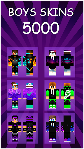Boys Skins for Minecraft PE Screenshot1