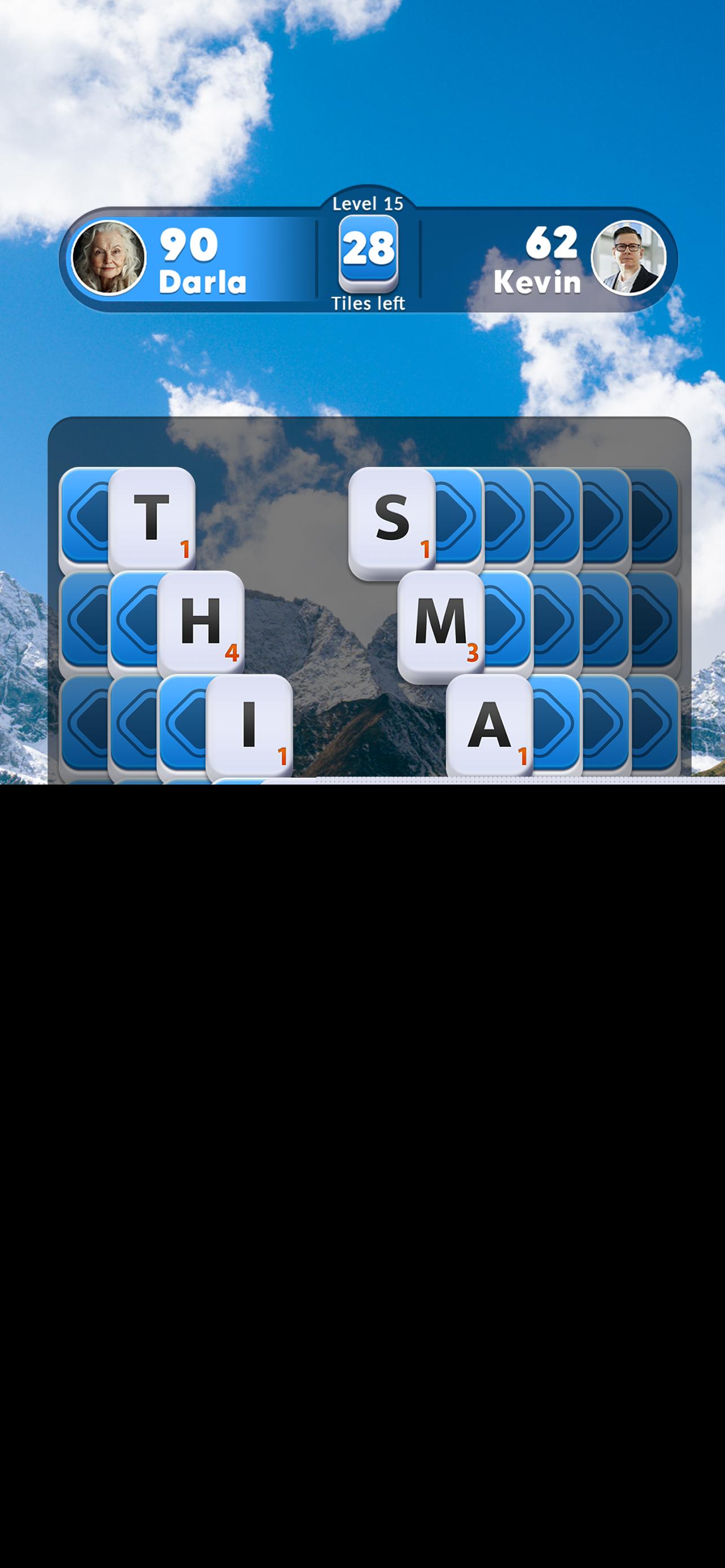 Word Tiles GO Screenshot1