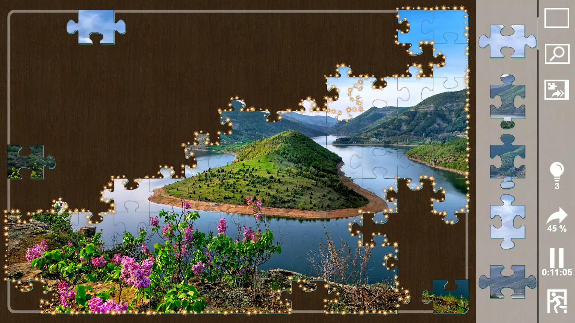 Animated Jigsaw puzzles game Screenshot1
