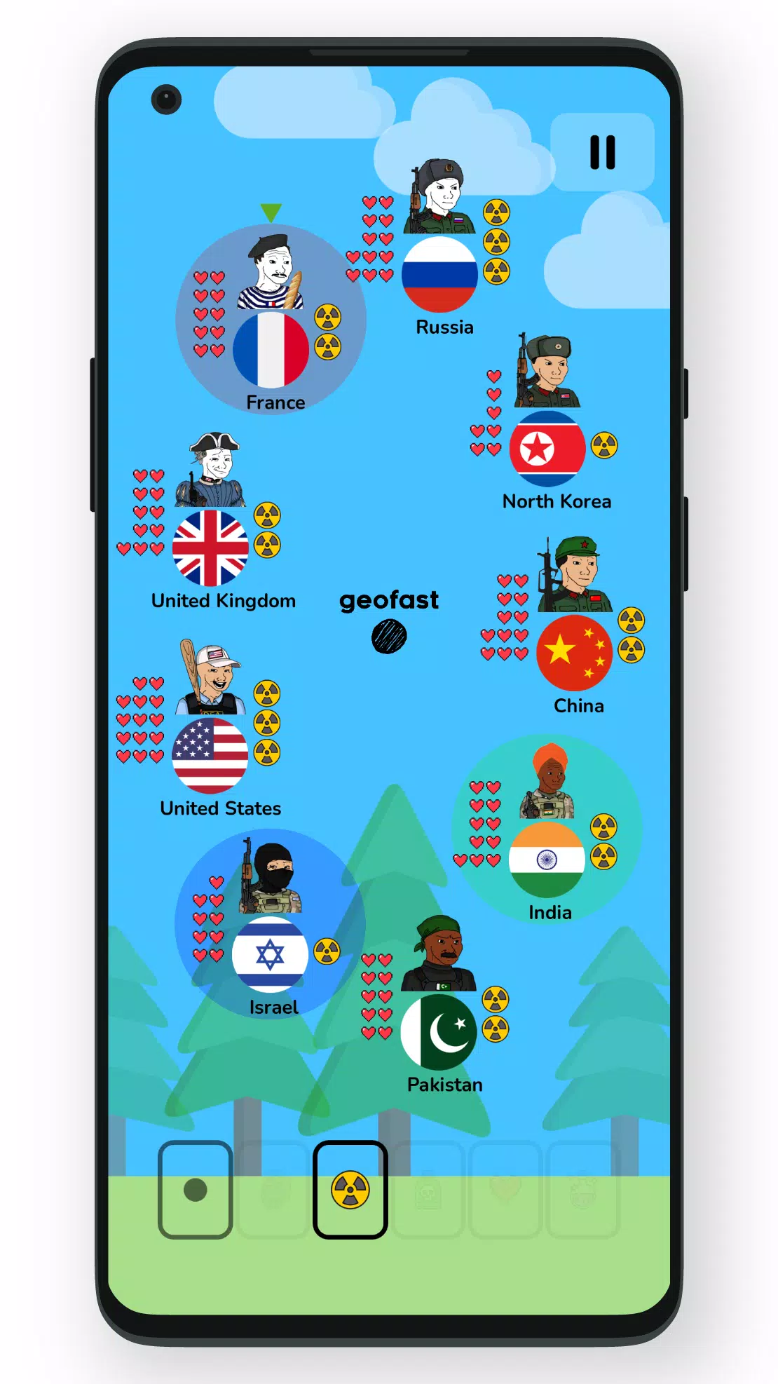 Geofast: Battle of Nations Screenshot4
