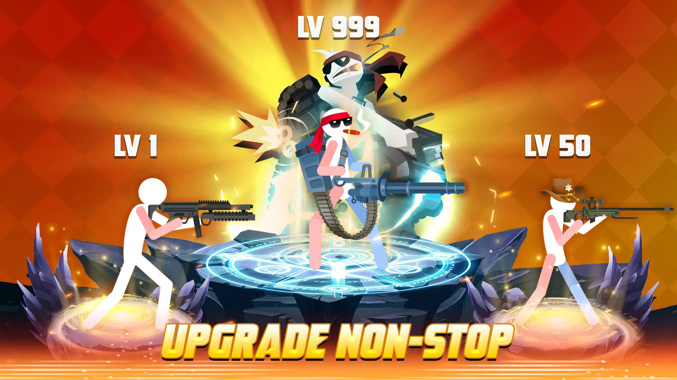 Stickman Go: Idle Game Screenshot1