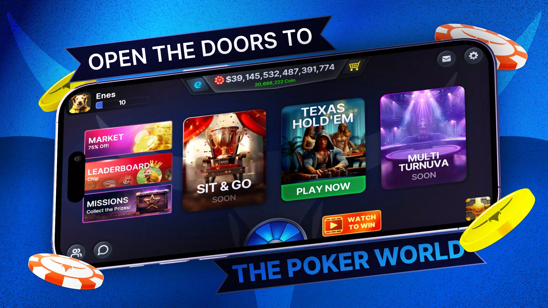 Ritzy Poker Screenshot1