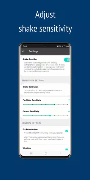 Shake Flashlight & Camera Screenshot3