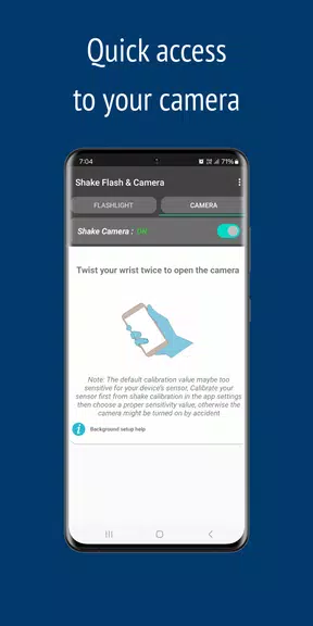 Shake Flashlight & Camera Screenshot2