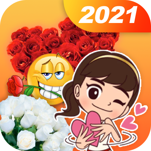 Love Rose GIF Stickers Apk