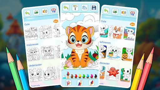 Animal coloring pages Screenshot3