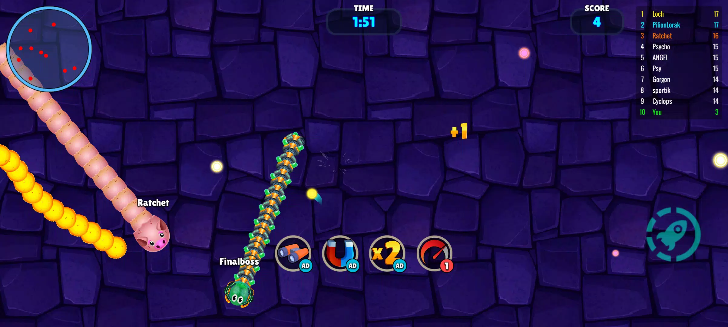 Snake Game - Hungary Worms .io Screenshot8