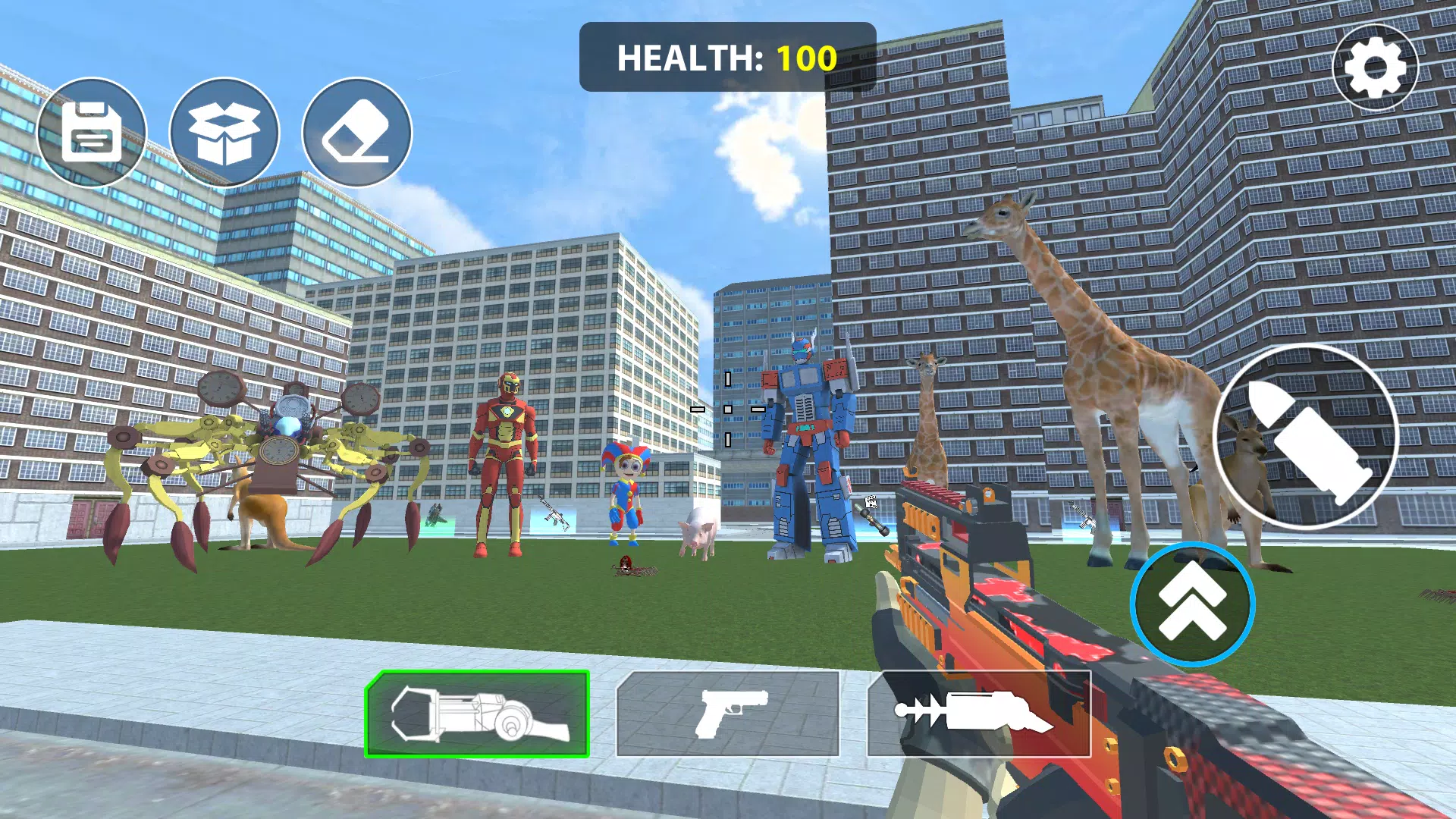 FPS Sandbox Mod In Frozen Screenshot3