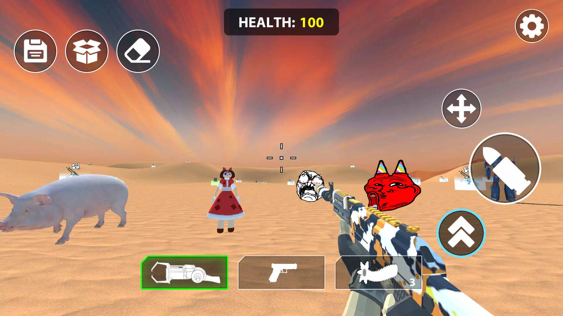 FPS Sandbox Mod In Frozen Screenshot8