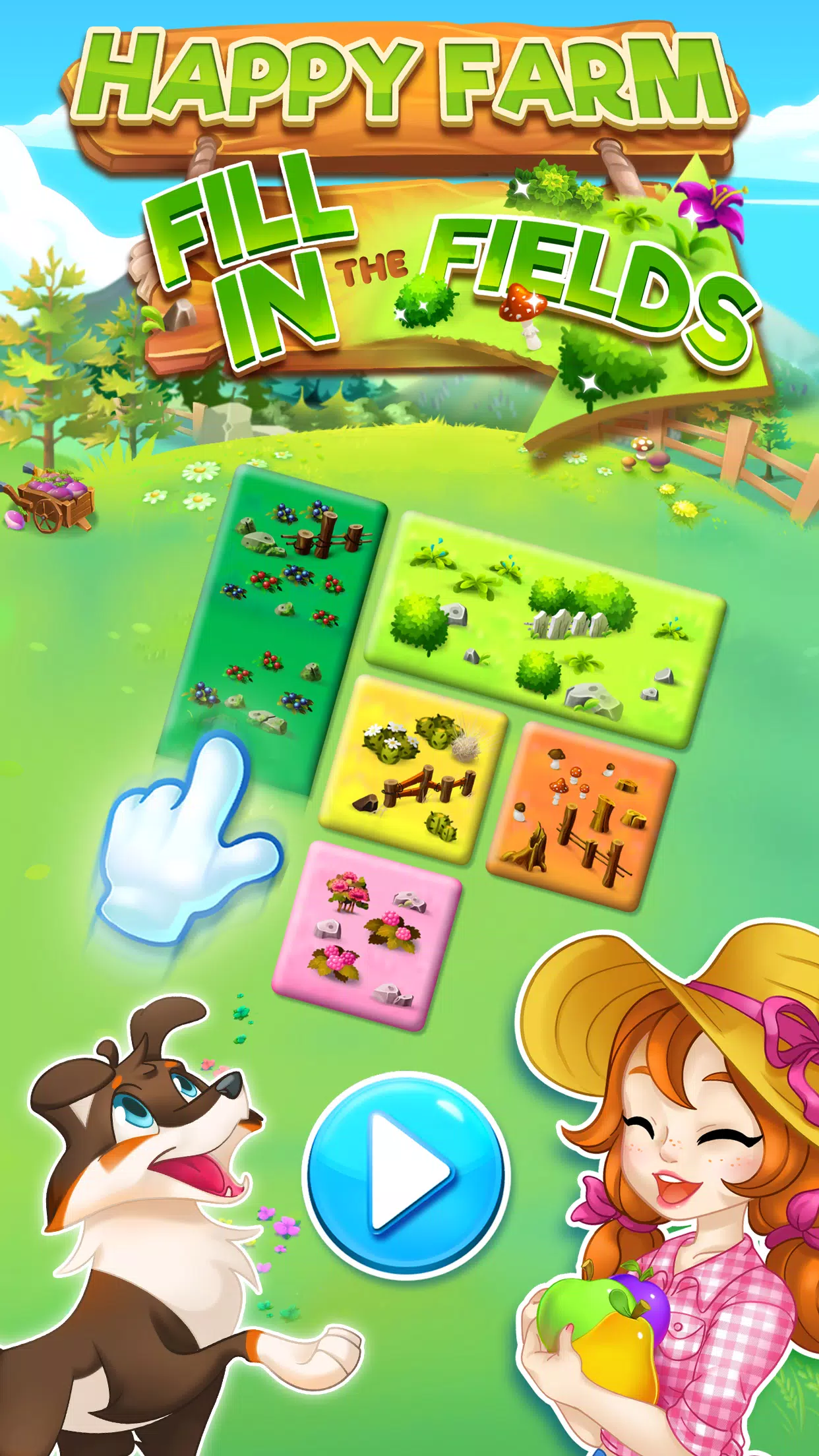 Happy Farm: fill in the fields Screenshot5
