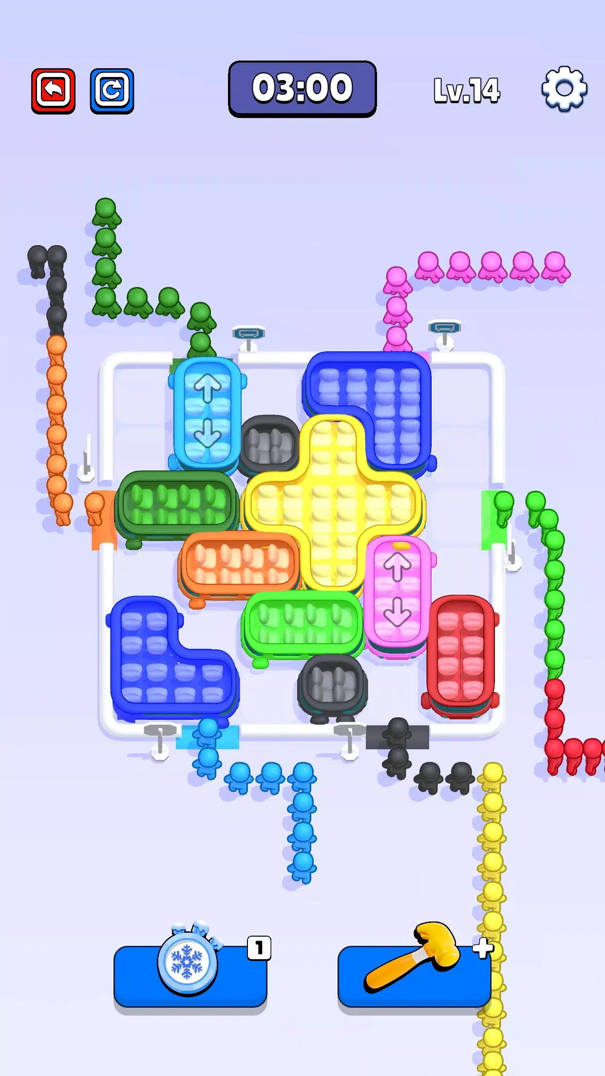 Sky Rush: Traffic Puzzle Screenshot1