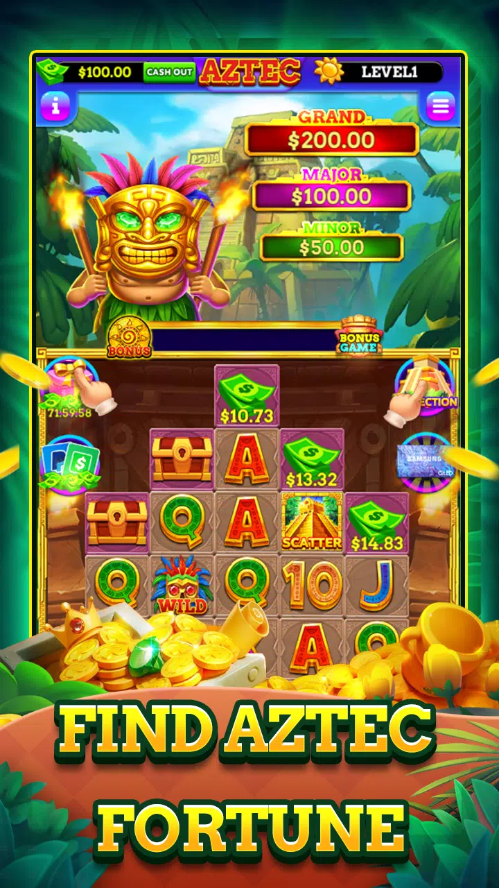 Aztec Magic : Jackpot Rush Screenshot1