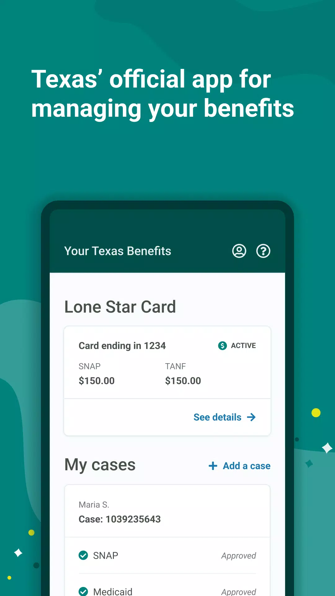 Your Texas Benefits Screenshot1