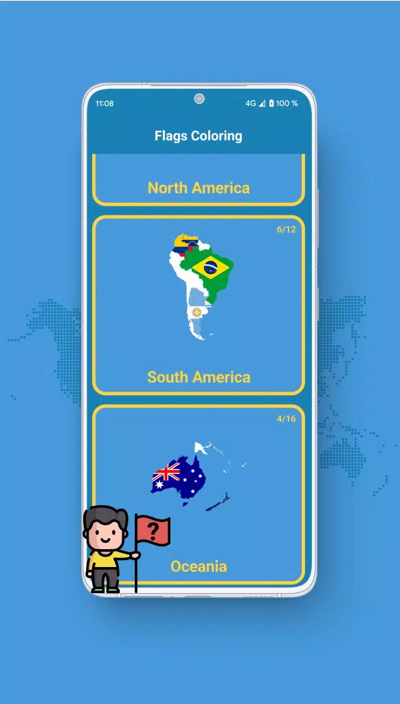 Flags Coloring Screenshot2