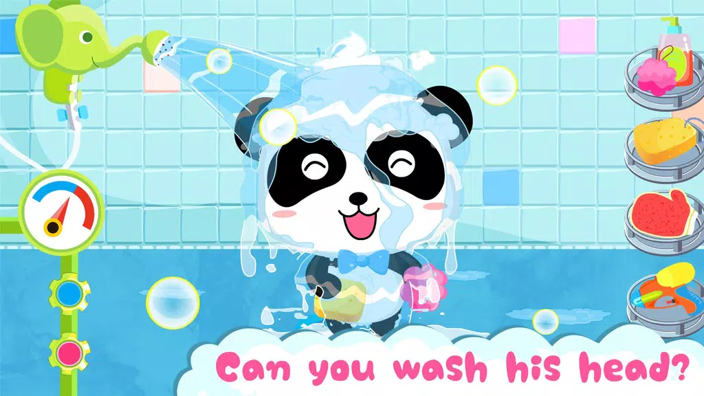 Baby Panda's Bath Time Screenshot4