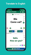 Portuguese English Translator Screenshot3