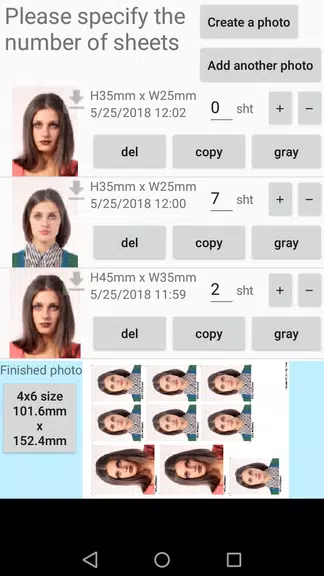 ID Photo application Screenshot3