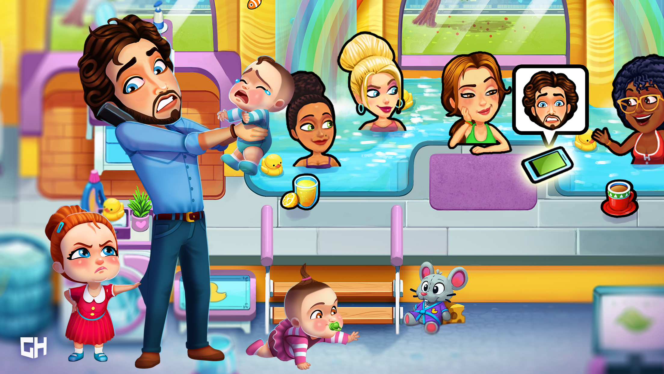 Delicious - Moms vs Dads Screenshot2