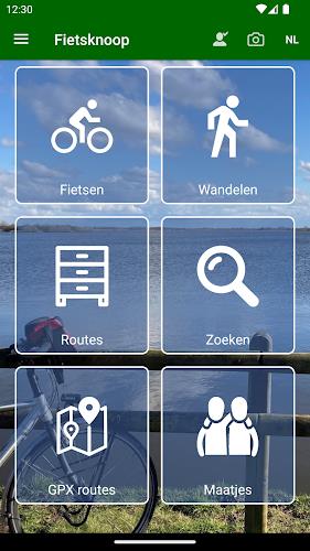 Fietsknoop biking and hiking Screenshot1