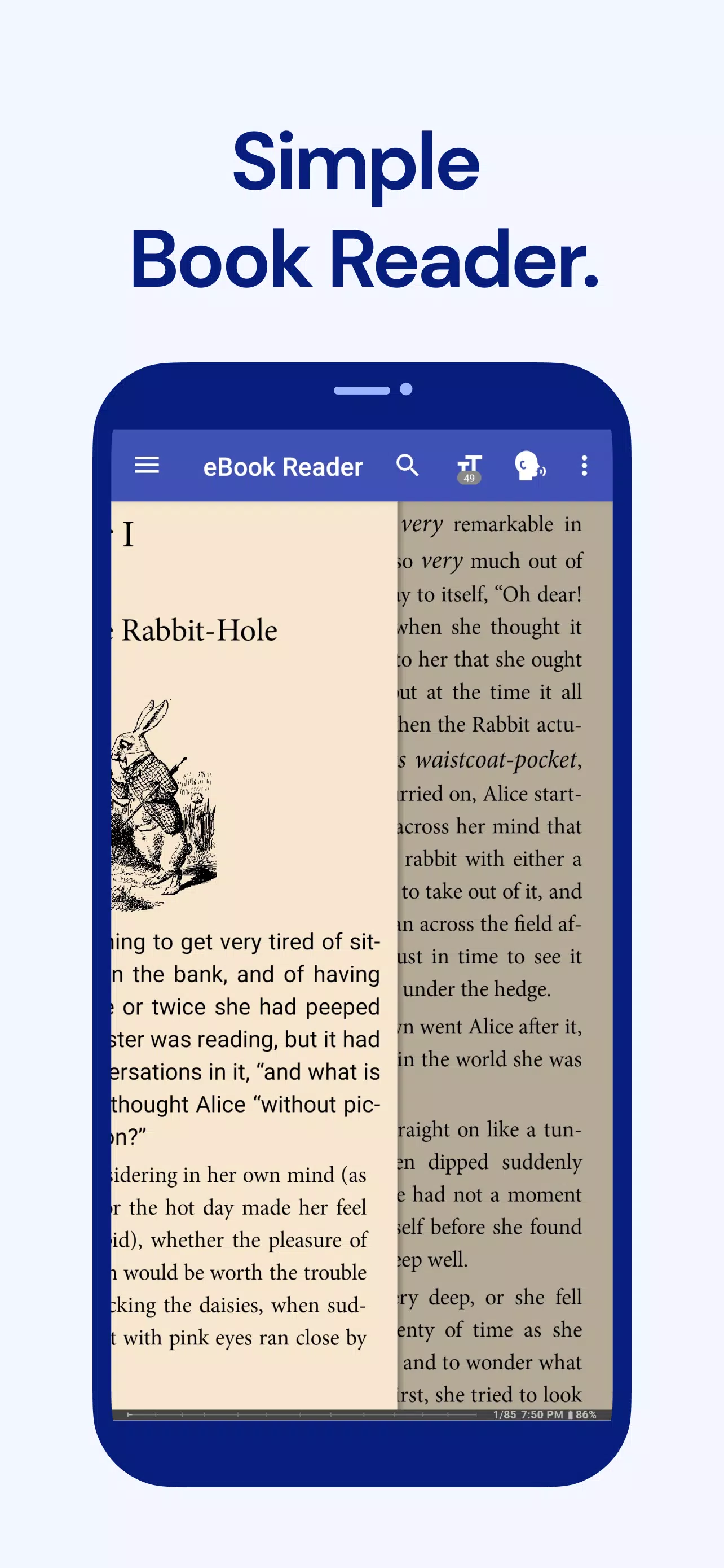 Ebooks, Audio & Music Player Screenshot2