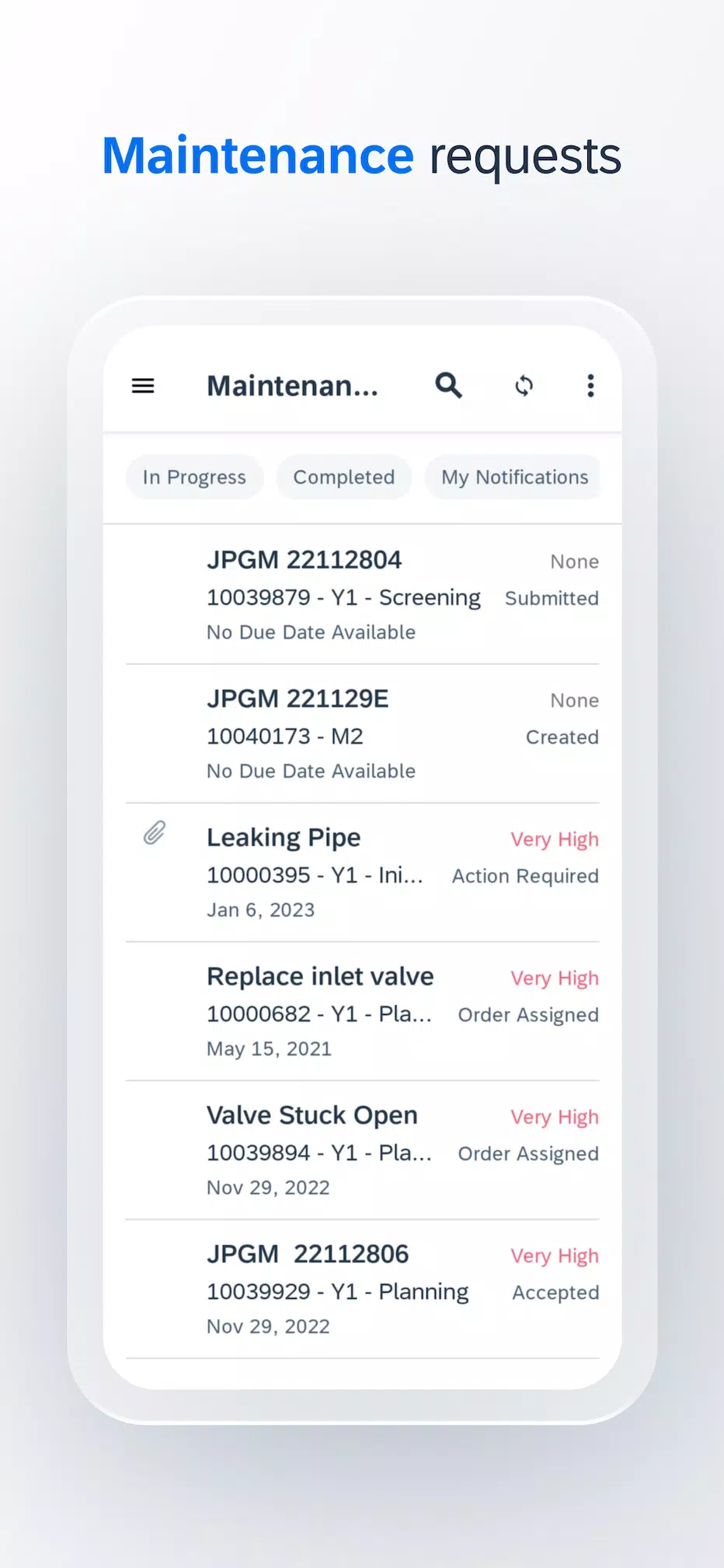 SAP Maintenance Assistant Screenshot3