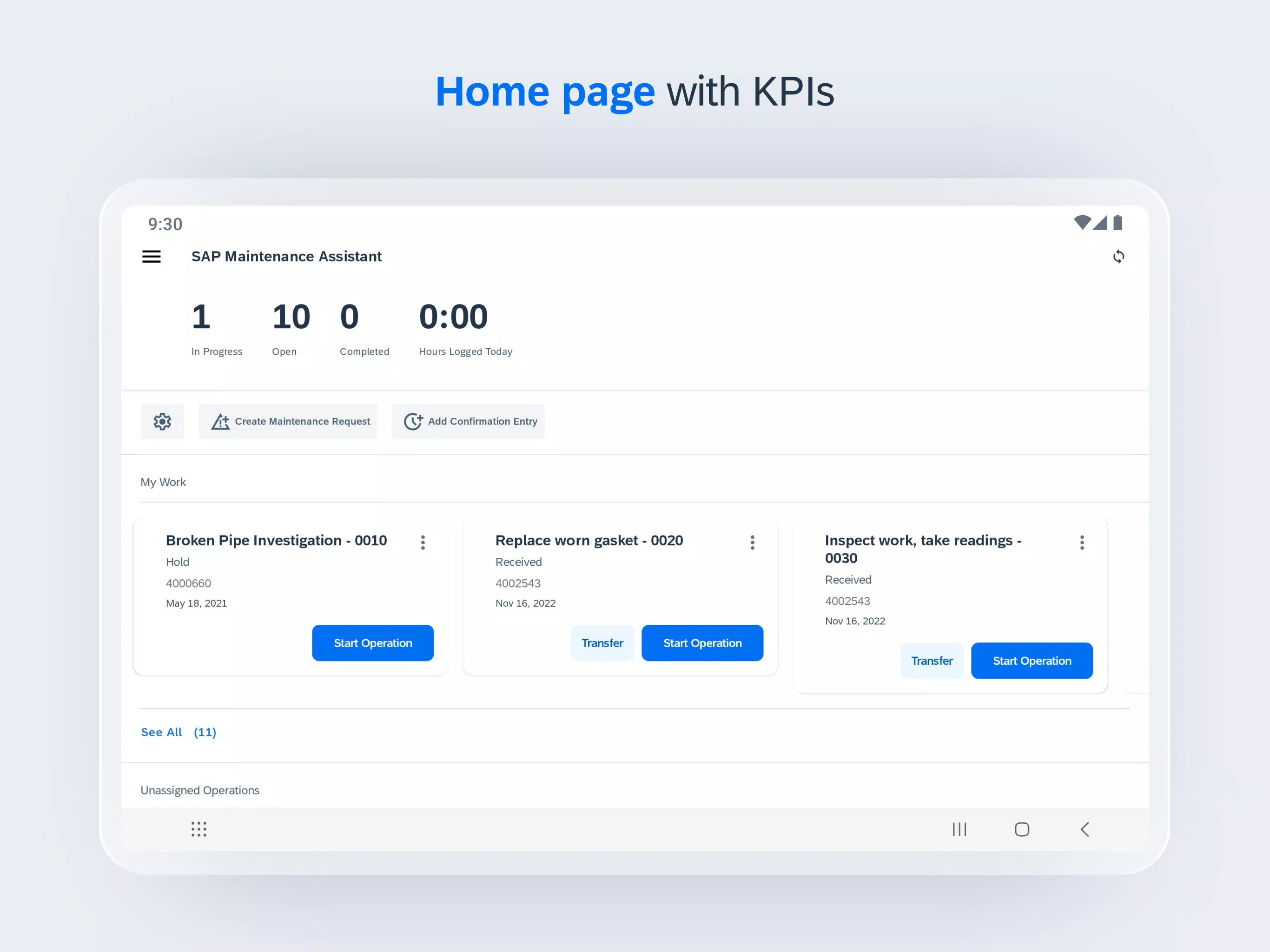 SAP Maintenance Assistant Screenshot8