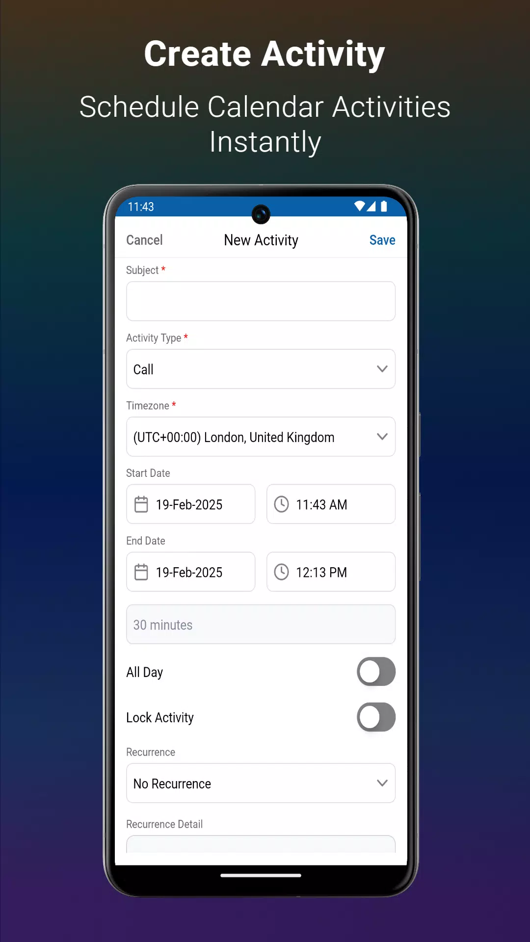 Optimiser CRM Screenshot5