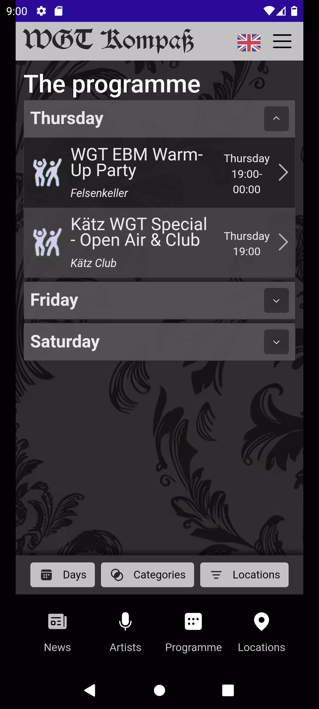 WGT Kompaß Screenshot6