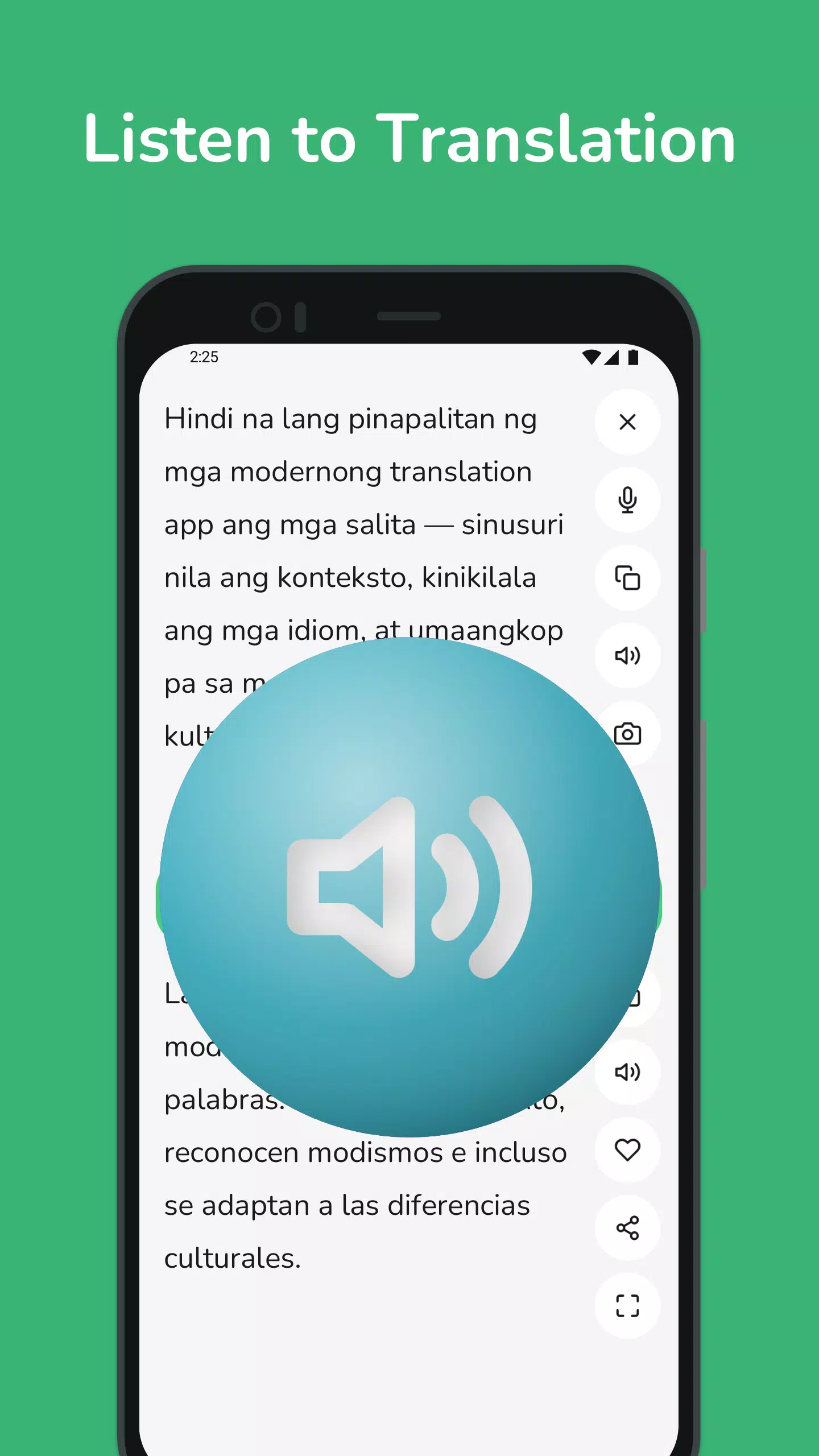 Filipino - Spanish Translator Screenshot5
