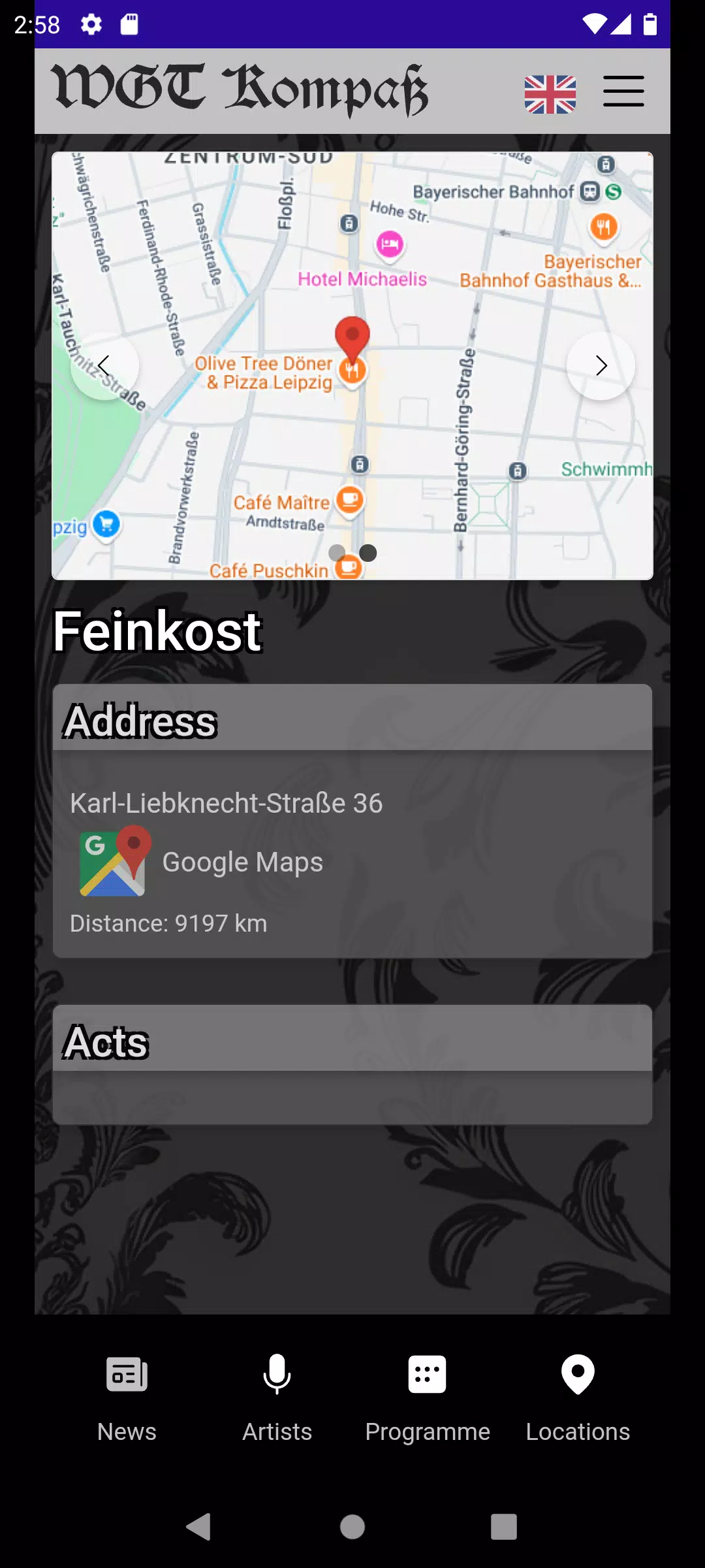 WGT Kompaß Screenshot1