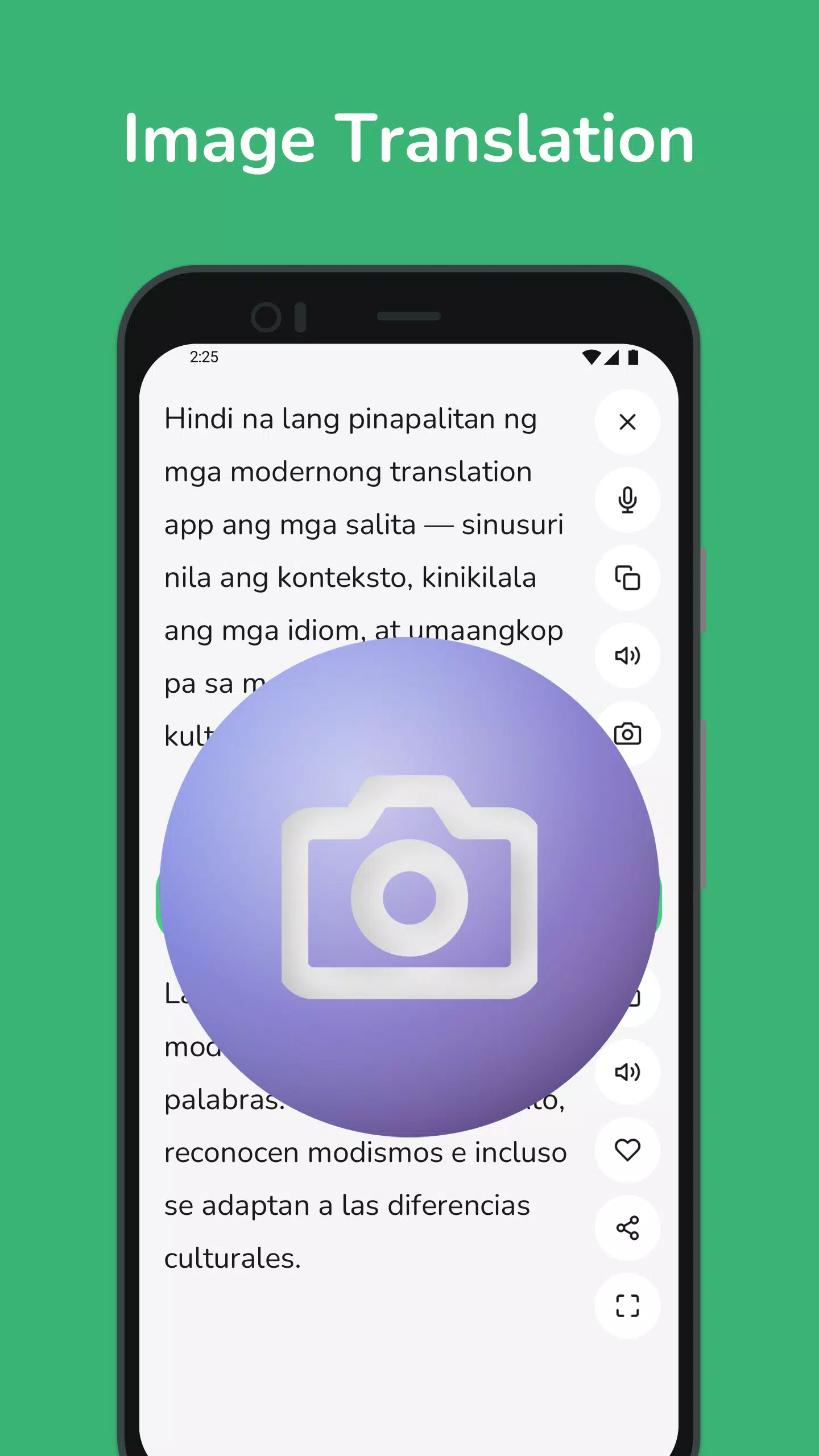 Filipino - Spanish Translator Screenshot2