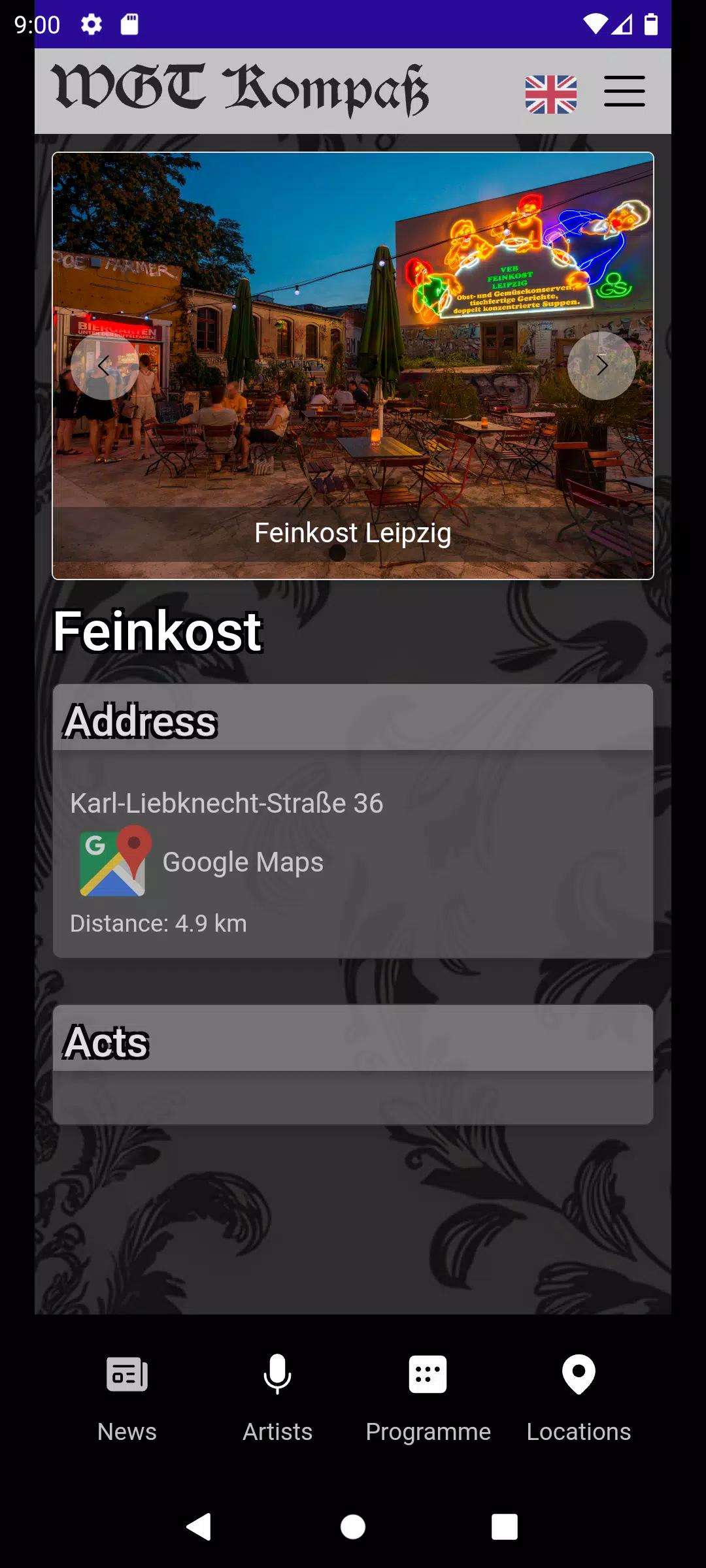 WGT Kompaß Screenshot8