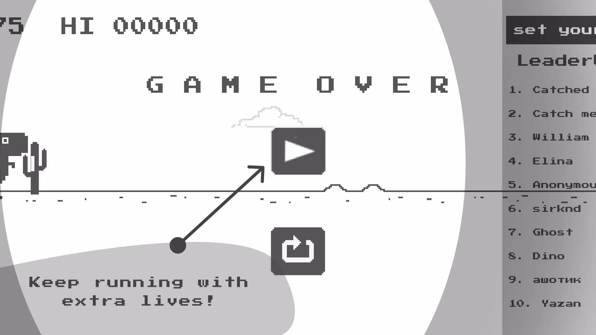Dinosaur: browser no wifi game Screenshot3