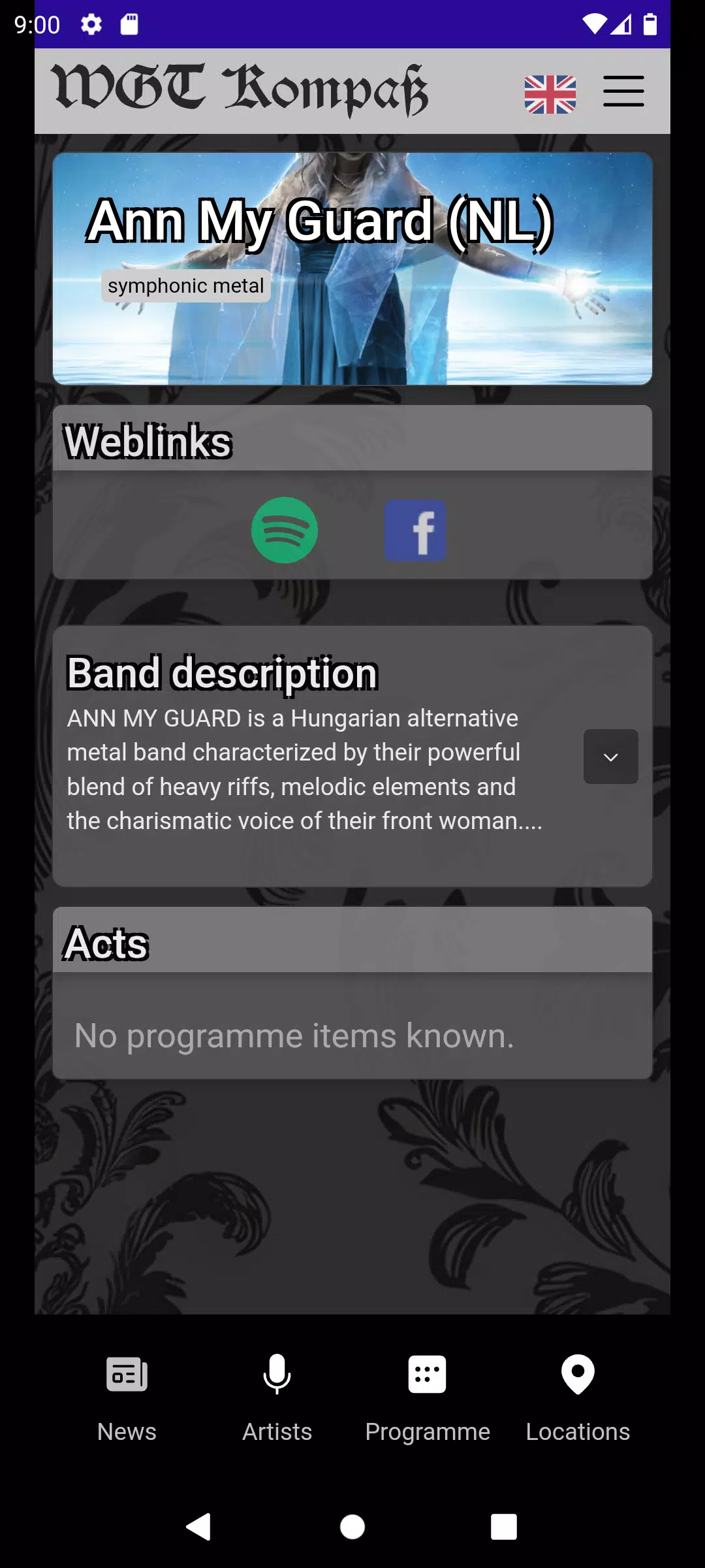 WGT Kompaß Screenshot5