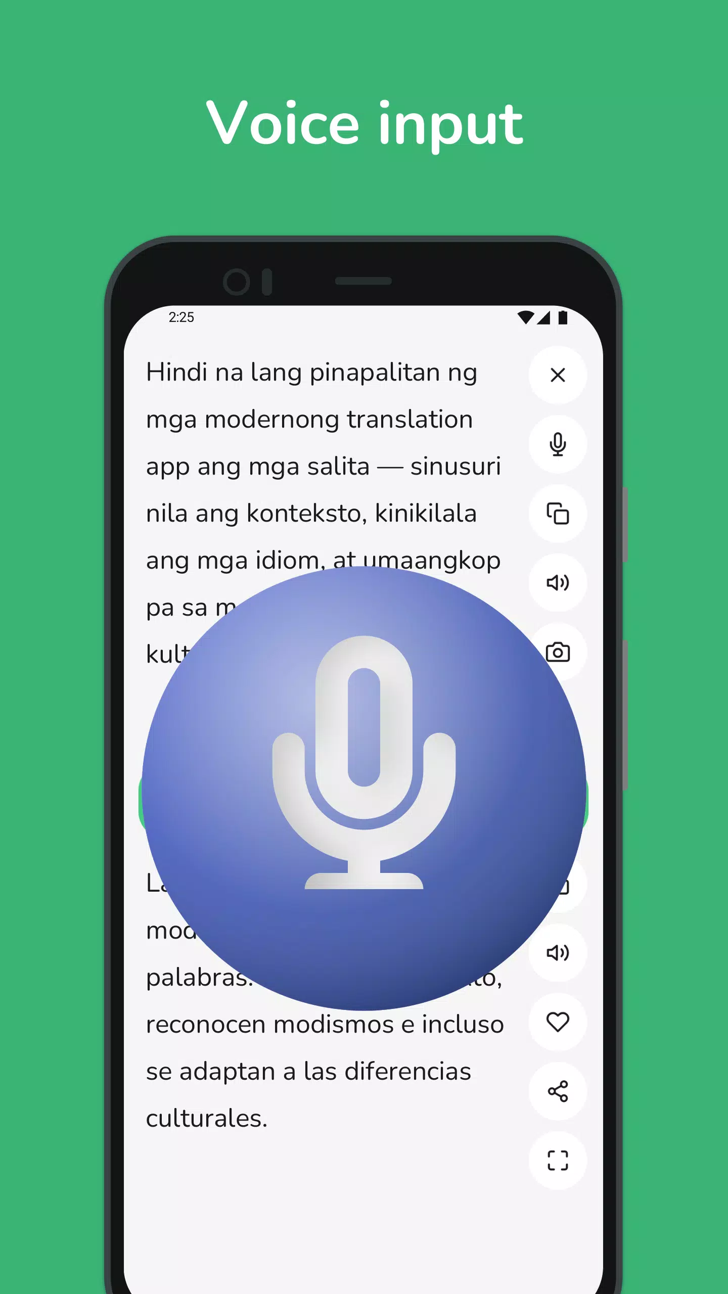 Filipino - Spanish Translator Screenshot4