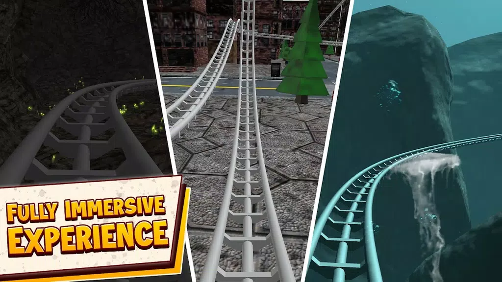 VR Roller Coaster Crazy Rider Screenshot1