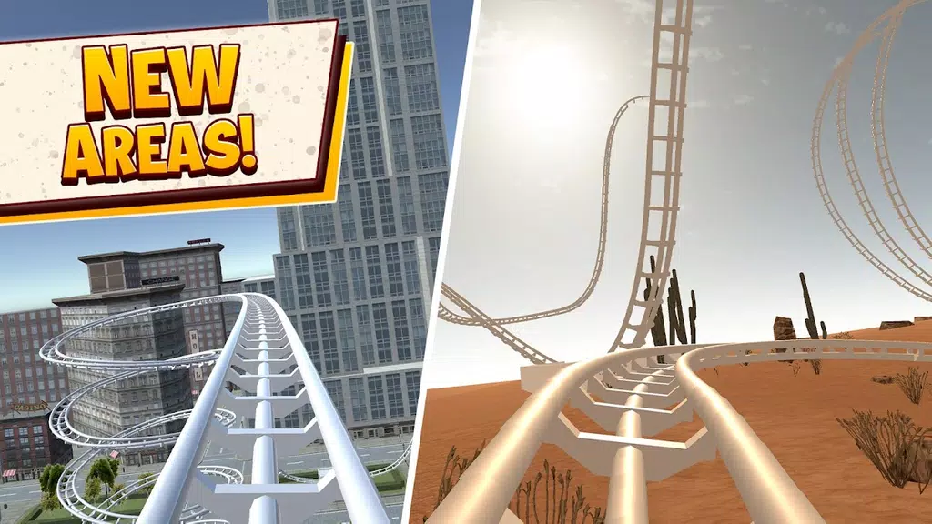 VR Roller Coaster Crazy Rider Screenshot2
