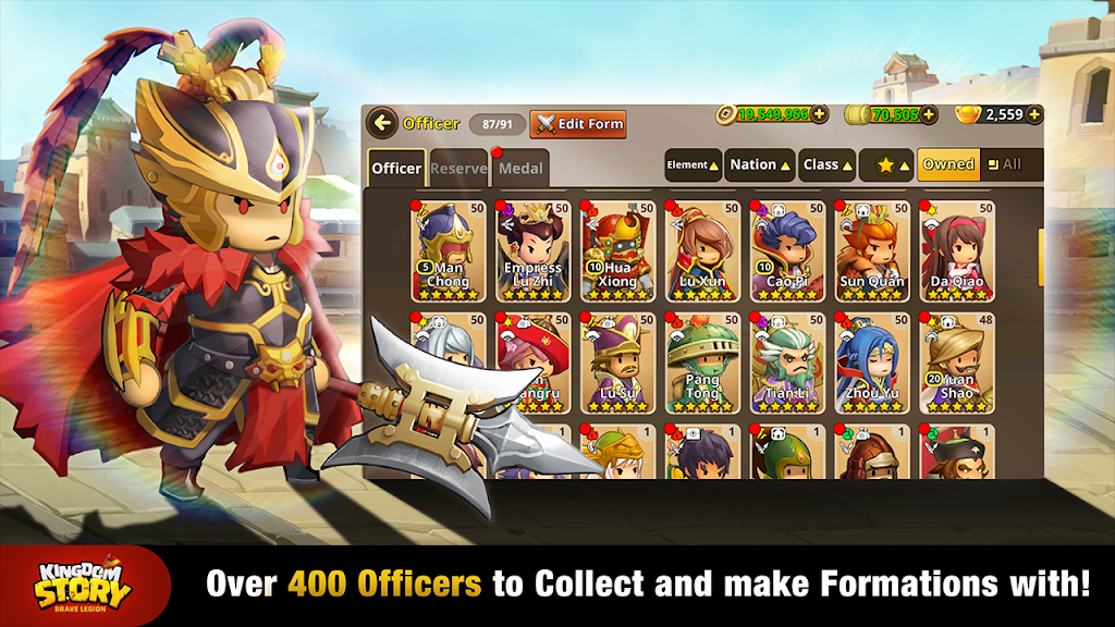 Kingdom Story: Brave Legion Screenshot1