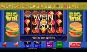Burger Win Slots Screenshot2