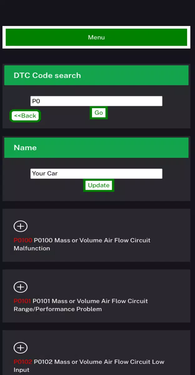 OBD2 Bluetooth Scanner ELM327 Screenshot5
