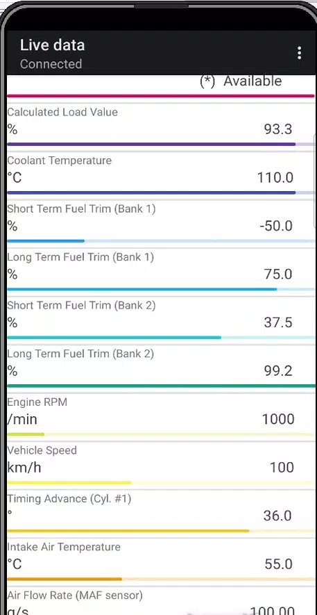 OBD2 Bluetooth Scanner ELM327 Screenshot7