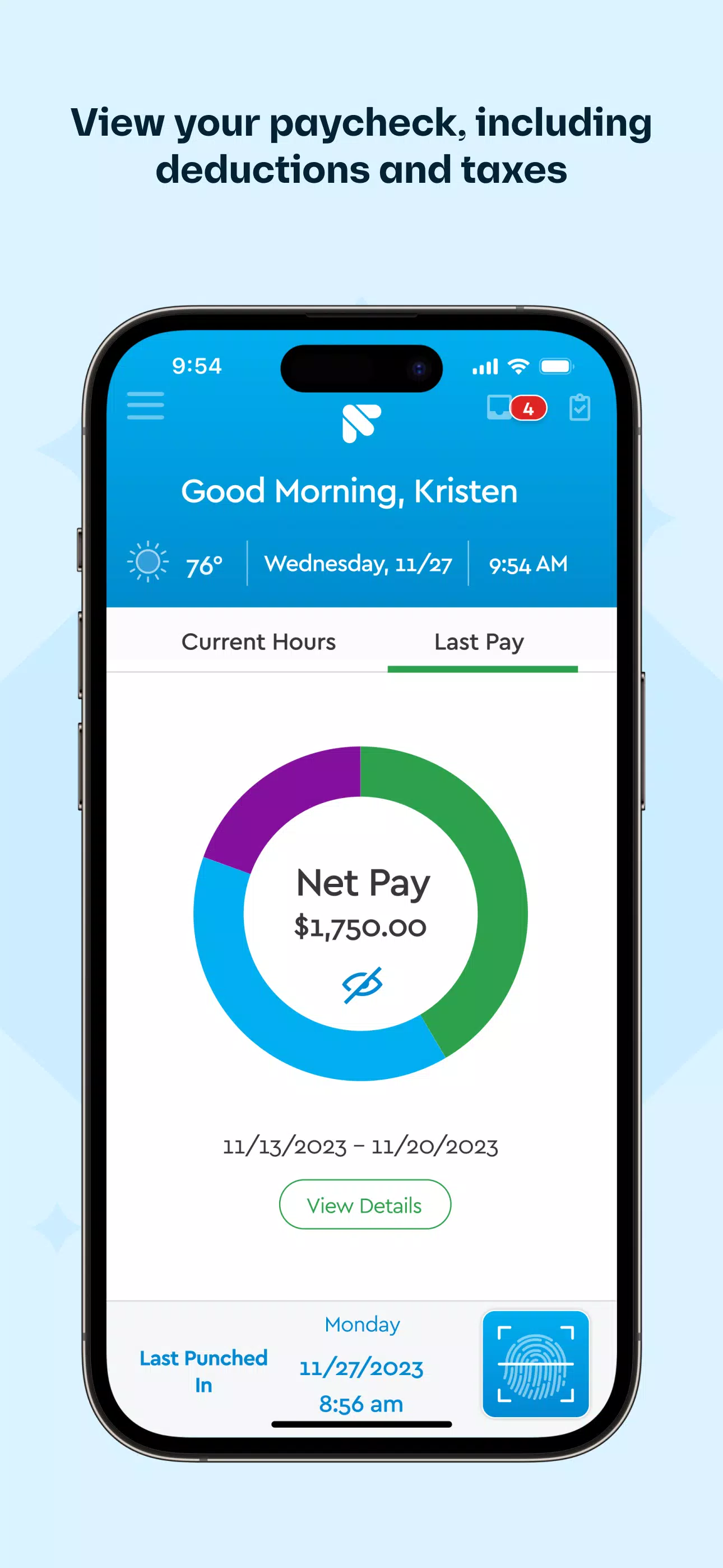 Fingercheck Mobile Screenshot2