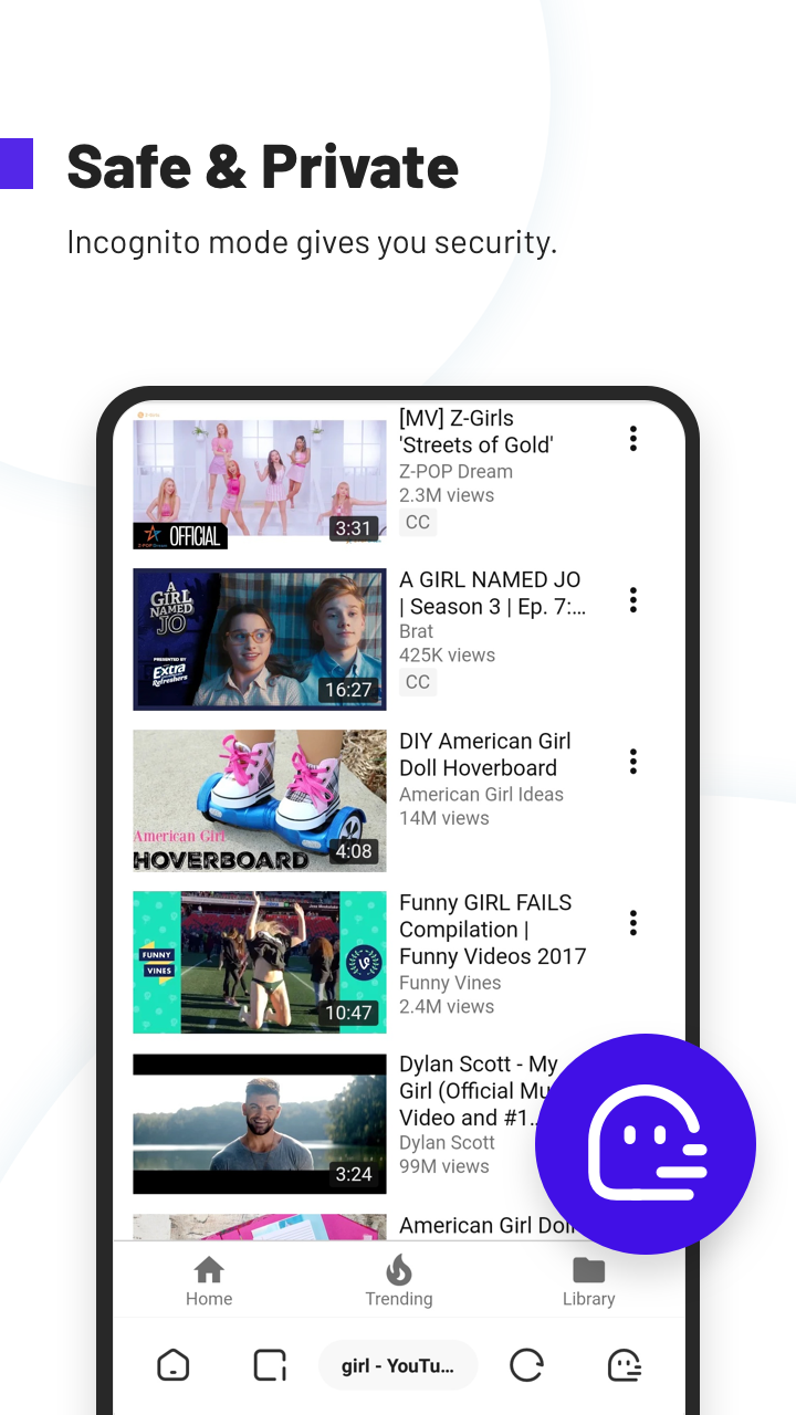 UC Browser Turbo- Fast Download, Secure, Ad Block Screenshot8