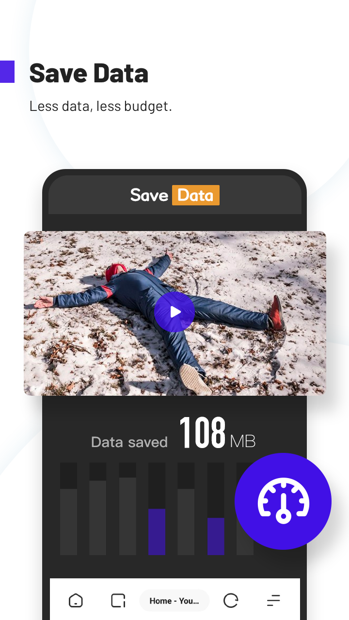 UC Browser Turbo- Fast Download, Secure, Ad Block Screenshot3