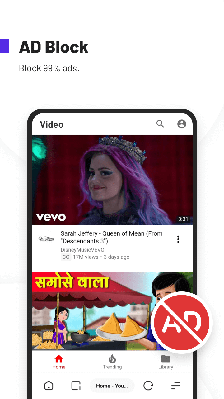 UC Browser Turbo- Fast Download, Secure, Ad Block Screenshot2