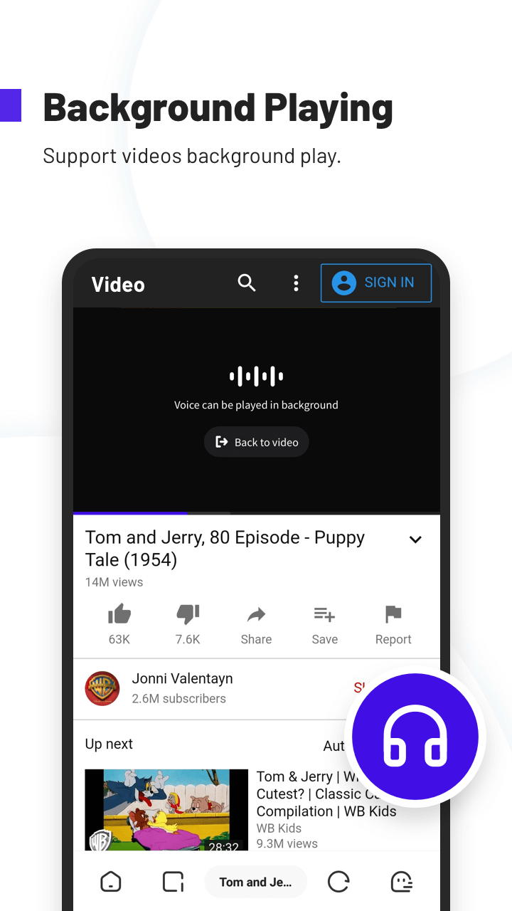 UC Browser Turbo- Fast Download, Secure, Ad Block Screenshot6