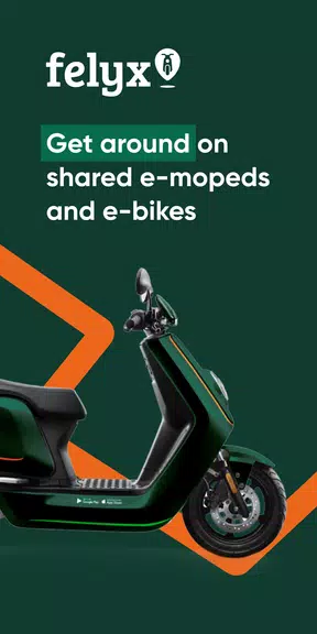 felyx e-moped sharing Screenshot1