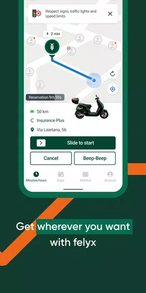 felyx e-moped sharing Screenshot4