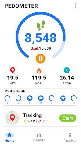 Pedometer - Step Tracker Screenshot2