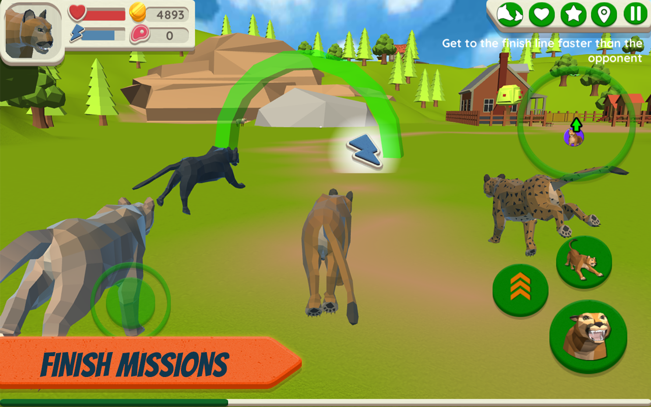 Cougar Simulator: Big Cats Screenshot2
